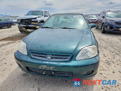 Piąte zdjęcie samochodu w środku: 1999 HONDA CIVIC EX VIN:1HGEJ8142XL063288 - miniatura