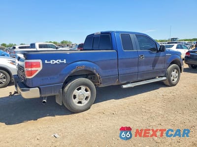 Trzecie zdjęcie samochodu z tyłu: 2010 FORD F150 SUPER CAB VIN:1FTEX1E89AFD59528 - miniatura