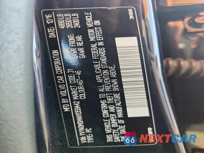 Zdjęcie 13 z 13 samochodu: 2017 VOLVO V60 PLATINUM VIN:YV140MSM4H1359442 - miniatura