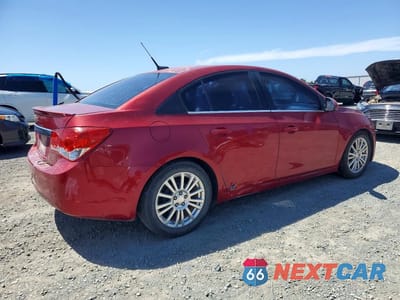 Trzecie zdjęcie samochodu z tyłu: 2012 CHEVROLET CRUZE ECO VIN:1G1PJ5SC1C7260735 - miniatura