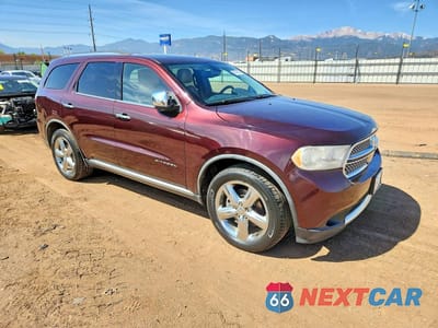 Czwarte zdjęcie samochodu z boku: 2012 DODGE DURANGO CITADEL VIN:1C4SDJETXCC159312 - miniatura