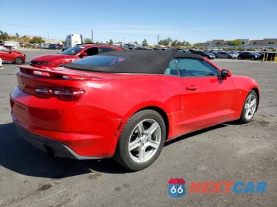 Trzecie zdjęcie samochodu z tyłu: 2020 CHEVROLET CAMARO LS VIN:1G1FB3DX2L0120909 - miniatura