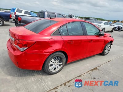 Trzecie zdjęcie samochodu z tyłu: 2015 CHEVROLET CRUZE LS VIN:1G1PA5SH0F7165616 - miniatura