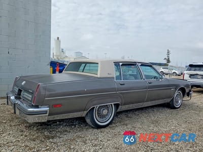 Trzecie zdjęcie samochodu z tyłu: 1984 OLDSMOBILE 98 REGENCY BROUGHAM VIN:1G3AH69Y3EM760125 - miniatura
