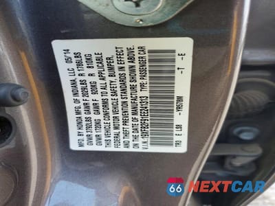 Zdjęcie 13 z 13 samochodu: 2014 HONDA CIVIC EXL VIN:19XFB2F91EE241313 - miniatura