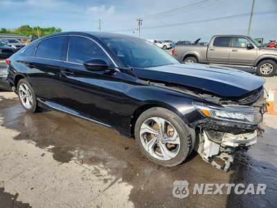Czwarte zdjęcie samochodu z boku: 2018 HONDA ACCORD EX VIN:1HGCV1F40JA116665 - miniatura