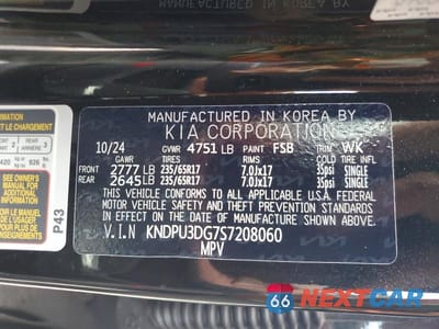 Zdjęcie 13 z 13 samochodu: 2025 KIA SPORTAGE LX VIN:KNDPU3DG7S7208060 - miniatura