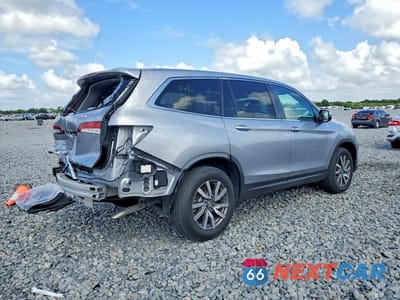 Trzecie zdjęcie samochodu z tyłu: 2022 HONDA PILOT EXL VIN:5FNYF5H50NB002645 - miniatura