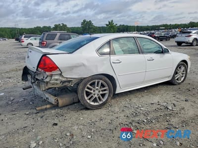 Trzecie zdjęcie samochodu z tyłu: 2014 CHEVROLET IMPALA LIMITED LTZ VIN:2G1WC5E36E1103560 - miniatura