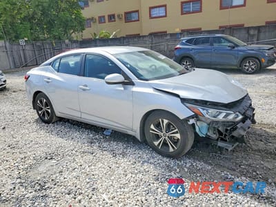 Czwarte zdjęcie samochodu z boku: 2020 NISSAN SENTRA SV VIN:3N1AB8CV1LY274101 - miniatura