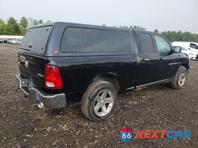Trzecie zdjęcie samochodu z tyłu: 2012 DODGE RAM 1500 SLT VIN:1C6RD7GT9CS151293 - miniatura