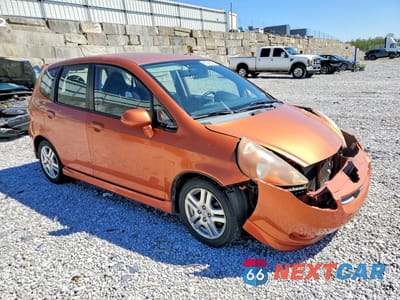 Czwarte zdjęcie samochodu z boku: 2007 HONDA FIT S VIN:JHMGD38647S026563 - miniatura