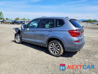 Drugie zdjęcie samochodu z przodu: 2017 BMW X3 XDRIVE28I VIN:5UXWX9C34H0T18777 - miniatura