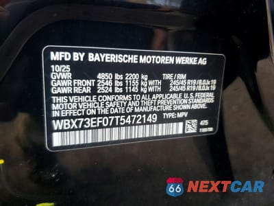 Zdjęcie 14 z 14 samochodu: 2026 BMW X1 XDRIVE28I VIN:WBX73EF07T5472149 - miniatura
