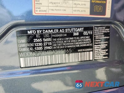 Zdjęcie 12 z 12 samochodu: 2011 MERCEDES-BENZ S 550 VIN:WDDNG7BB4BA395165 - miniatura