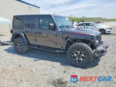 Czwarte zdjęcie samochodu z boku: 2019 JEEP WRANGLER UNLIMITED RUBICON VIN:1C4HJXFG5KW635793 - miniatura