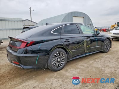 Trzecie zdjęcie samochodu z tyłu: 2020 HYUNDAI SONATA HYBRID LIMITED VIN:KMHL54JJ8LA015336 - miniatura
