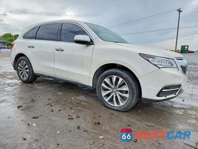 Czwarte zdjęcie samochodu z boku: 2015 ACURA MDX TECHNOLOGY VIN:5FRYD3H48FB007674 - miniatura