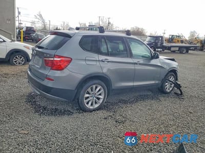 Trzecie zdjęcie samochodu z tyłu: 2013 BMW X3 XDRIVE28I VIN:5UXWX9C51D0A16071 - miniatura