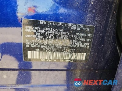 Zdjęcie 12 z 12 samochodu: 2025 SUBARU FORESTER SPORT VIN:JF2SLDHC6SH443037 - miniatura