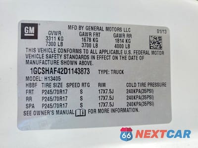Zdjęcie 13 z 13 samochodu: 2013 CHEV EXPRESS G1500 VIN:1GCSHAF42D1143873 - miniatura
