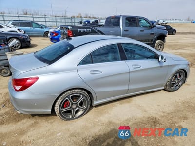 Trzecie zdjęcie samochodu z tyłu: 2015 MERCEDES-BENZ CLA 250 4MATIC VIN:WDDSJ4GB5FN267351 - miniatura