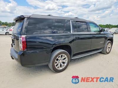 Trzecie zdjęcie samochodu z tyłu: 2015 GMC YUKON XL SLT VIN:1GKS1HKC9FR171673 - miniatura