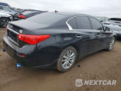 Trzecie zdjęcie samochodu z tyłu: 2017 INFINITI Q50 VIN:JN1CV7AR3HM682254 - miniatura