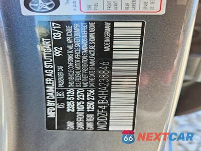 Zdjęcie 12 z 12 samochodu: 2017 MERCEDES-BENZ E 300 VIN:WDDZF4JB4HA238846 - miniatura