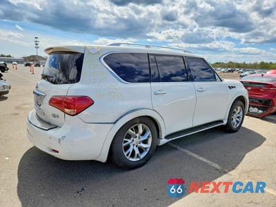 Trzecie zdjęcie samochodu z tyłu: 2011 INFINITI QX56 VIN:JN8AZ2NC6B9302890 - miniatura