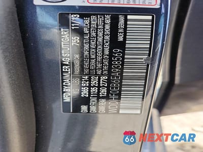 Zdjęcie 12 z 12 samochodu: 2014 MERCEDES-BENZ E 250 BLUETEC VIN:WDDHF0EB6EA938569 - miniatura