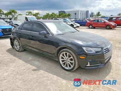Czwarte zdjęcie samochodu z boku: 2019 AUDI A4 PREMIUM VIN:WAUGMAF4XKA043578 - miniatura