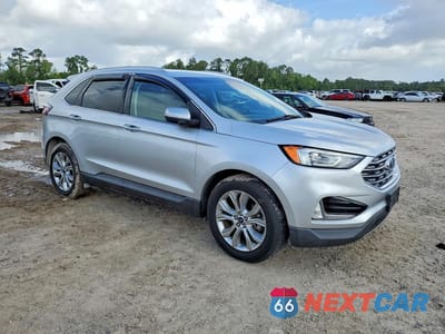 Czwarte zdjęcie samochodu z boku: 2019 FORD EDGE TITANIUM VIN:2FMPK3K96KBB42727 - miniatura