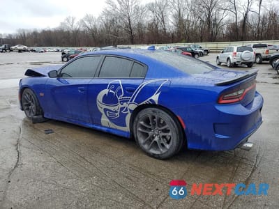 Drugie zdjęcie samochodu z przodu: 2021 DODGE CHARGER SCAT PACK VIN:2C3CDXGJ4MH579315 - miniatura