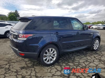 Trzecie zdjęcie samochodu z tyłu: 2014 LAND ROVER RANGE ROVER SPORT HSE VIN:SALWR2WF9EA337848 - miniatura