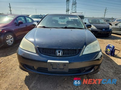Piąte zdjęcie samochodu w środku: 2004 HONDA CIVIC LX VIN:1HGEM22594L021966 - miniatura