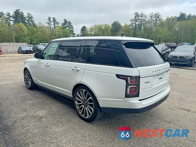 Trzecie zdjęcie samochodu z tyłu: 2018 LAND ROVER RANGE ROVER SUPERCHARGED VIN:SALGS5RE3JA380542 - miniatura
