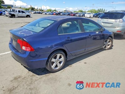 Trzecie zdjęcie samochodu z tyłu: 2006 HONDA CIVIC EX VIN:1HGFA168X6L058166 - miniatura