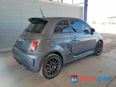 Trzecie zdjęcie samochodu z tyłu: 2012 FIAT 500 ABARTH VIN:3C3CFFFH2CT380286 - miniatura