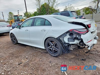 Drugie zdjęcie samochodu z przodu: 2024 MERCEDES-BENZ CLA 250 4MATIC VIN:W1K5J4HB3RN450442 - miniatura