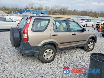 Trzecie zdjęcie samochodu z tyłu: 2006 HONDA CR-V LX VIN:SHSRD68596U401158 - miniatura