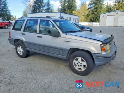 Czwarte zdjęcie samochodu z boku: 1995 JEEP GRAND CHEROKEE LAREDO VIN:1J4GZ58S8SC563817 - miniatura