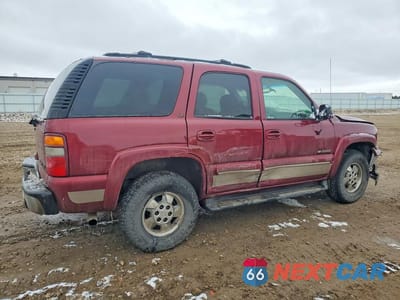 Trzecie zdjęcie samochodu z tyłu: 2003 CHEVROLET TAHOE K1500 VIN:1GNEK13Z73J201738 - miniatura