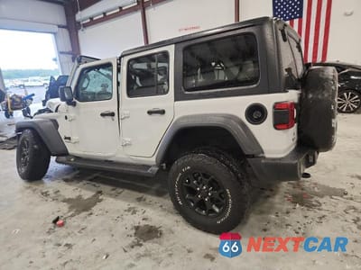 Drugie zdjęcie samochodu z przodu: 2020 JEEP WRANGLER UNLIMITED SPORT VIN:1C4HJXDG1LW241762 - miniatura
