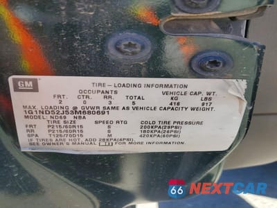 Zdjęcie 13 z 13 samochodu: 2003 CHEVROLET MALIBU VIN:1G1ND52J53M680691 - miniatura