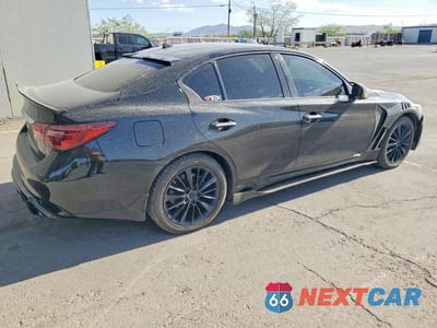 Trzecie zdjęcie samochodu z tyłu: 2018 INFINITI Q50 3.0T LUXE VIN:JN1EV7AP4JM352359 - miniatura