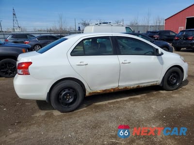 Trzecie zdjęcie samochodu z tyłu: 2012 TOYOTA YARIS FLEET VIN:JTDBT4K39CL040160 - miniatura