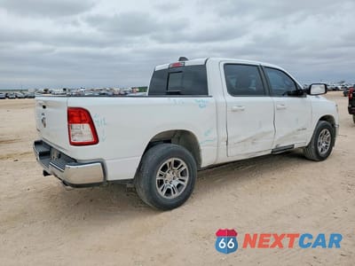 Trzecie zdjęcie samochodu z tyłu: 2021 RAM 1500 BIG HORN VIN:1C6RREFTXMN708204 - miniatura