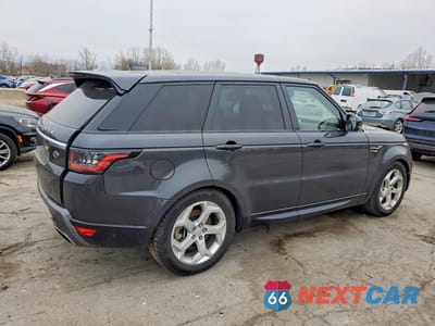 Trzecie zdjęcie samochodu z tyłu: 2020 LAND ROVER RANGE ROVER SPORT HSE VIN:SALWR2SU7LA888569 - miniatura