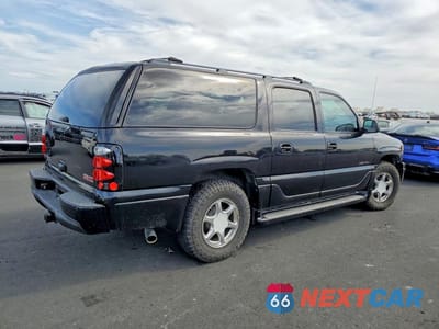 Trzecie zdjęcie samochodu z tyłu: 2005 GMC YUKON XL DENALI VIN:1GKFK66U65J234490 - miniatura